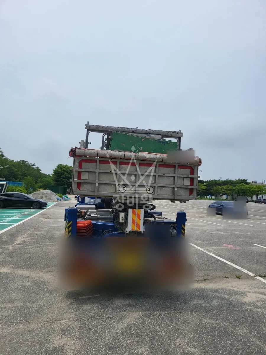 인천 옹진군 북도면 스카이차 외벽 작업 작업 현장