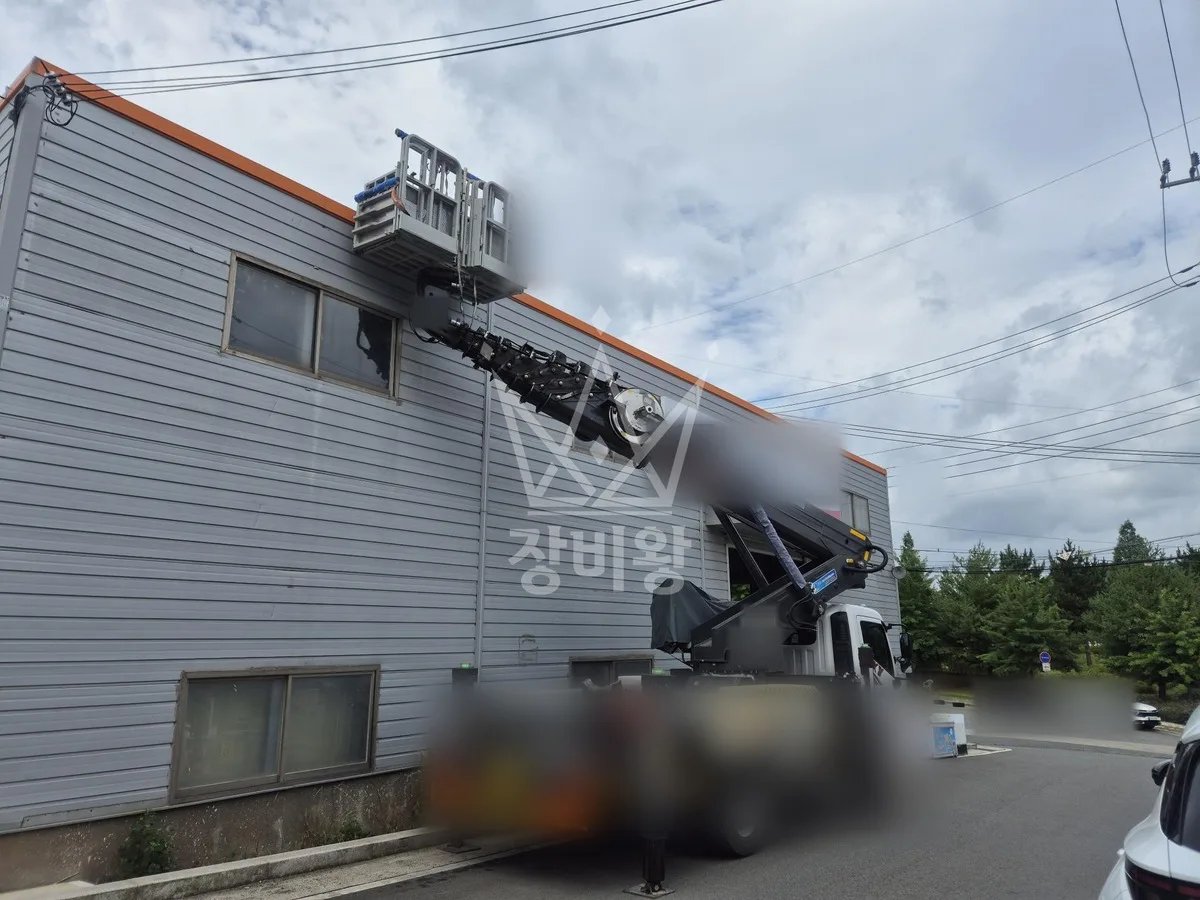 대구 서구 스카이차 CCTV 작업 현장