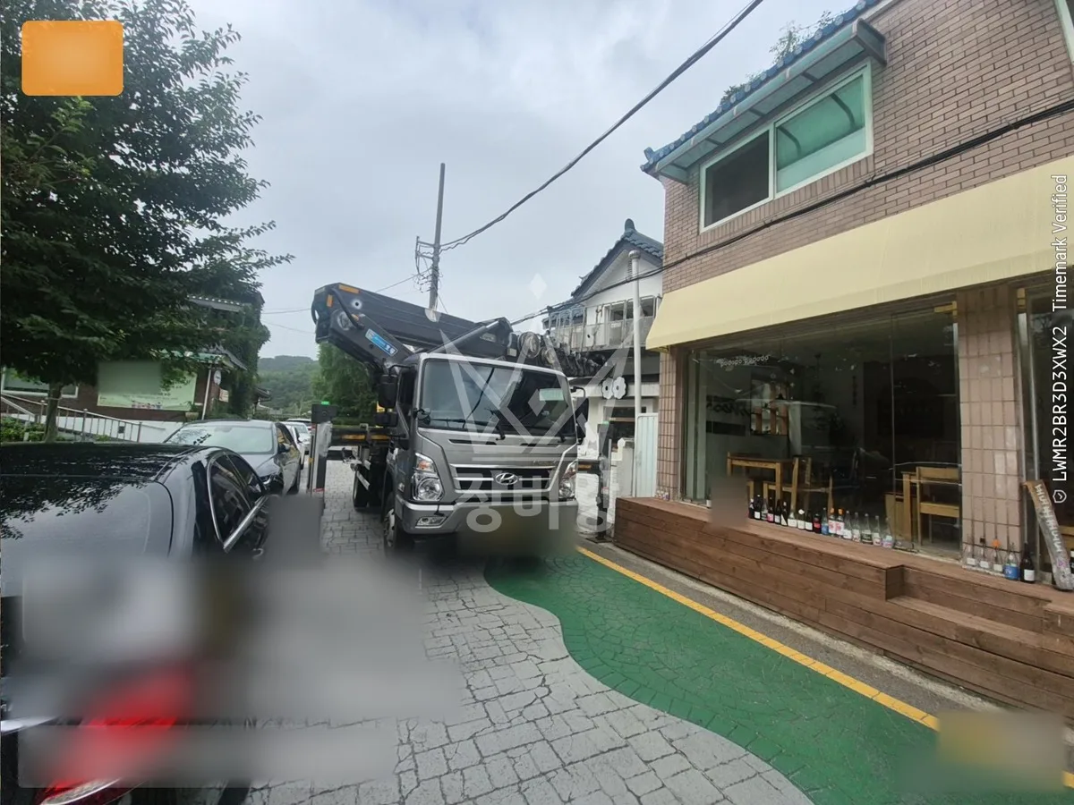 경기 안산시상록구 수암동 스카이차 유리 작업 현장