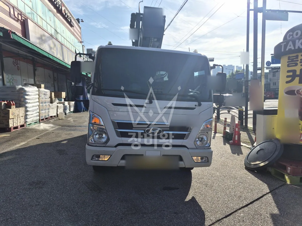 경기 시흥시 방산동 스카이차 CCTV 작업 현장