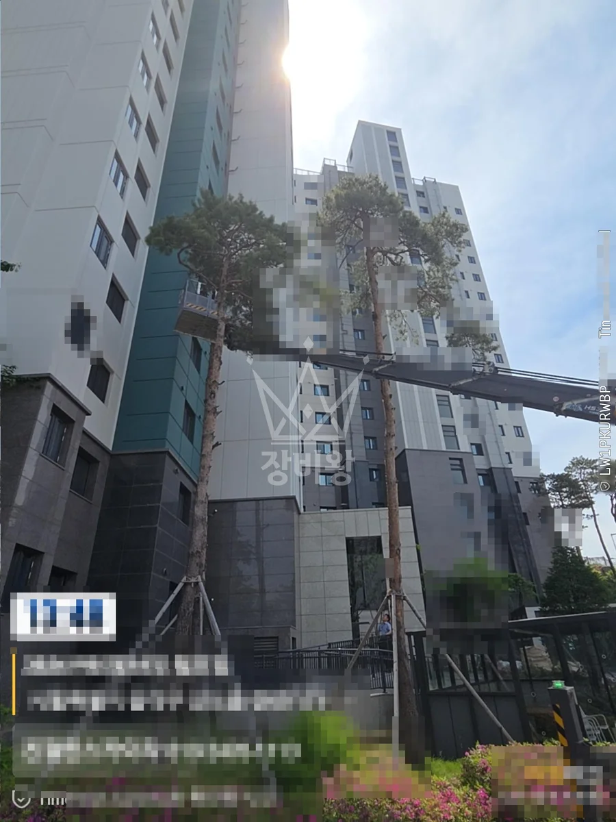 제주 제주시 오등동 스카이차 철골 작업 현장