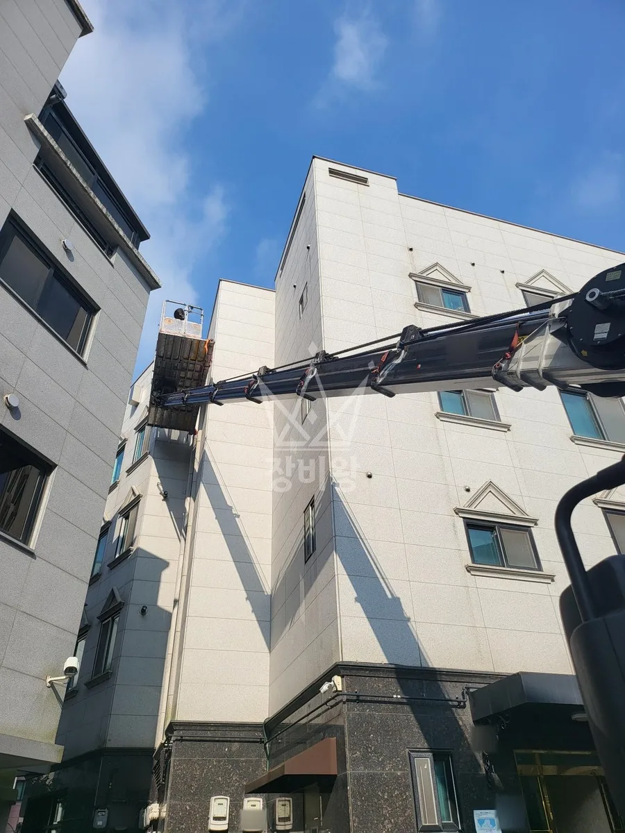 경기 김포시 양촌읍 흥신리 스카이차 CCTV 작업 현장