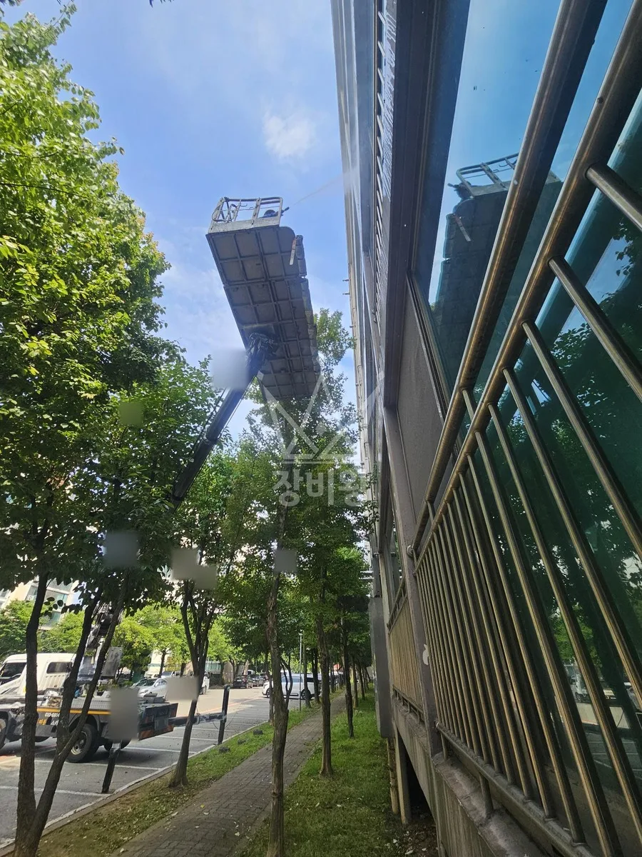 경기 부천시소사구 스카이차 CCTV 작업 현장