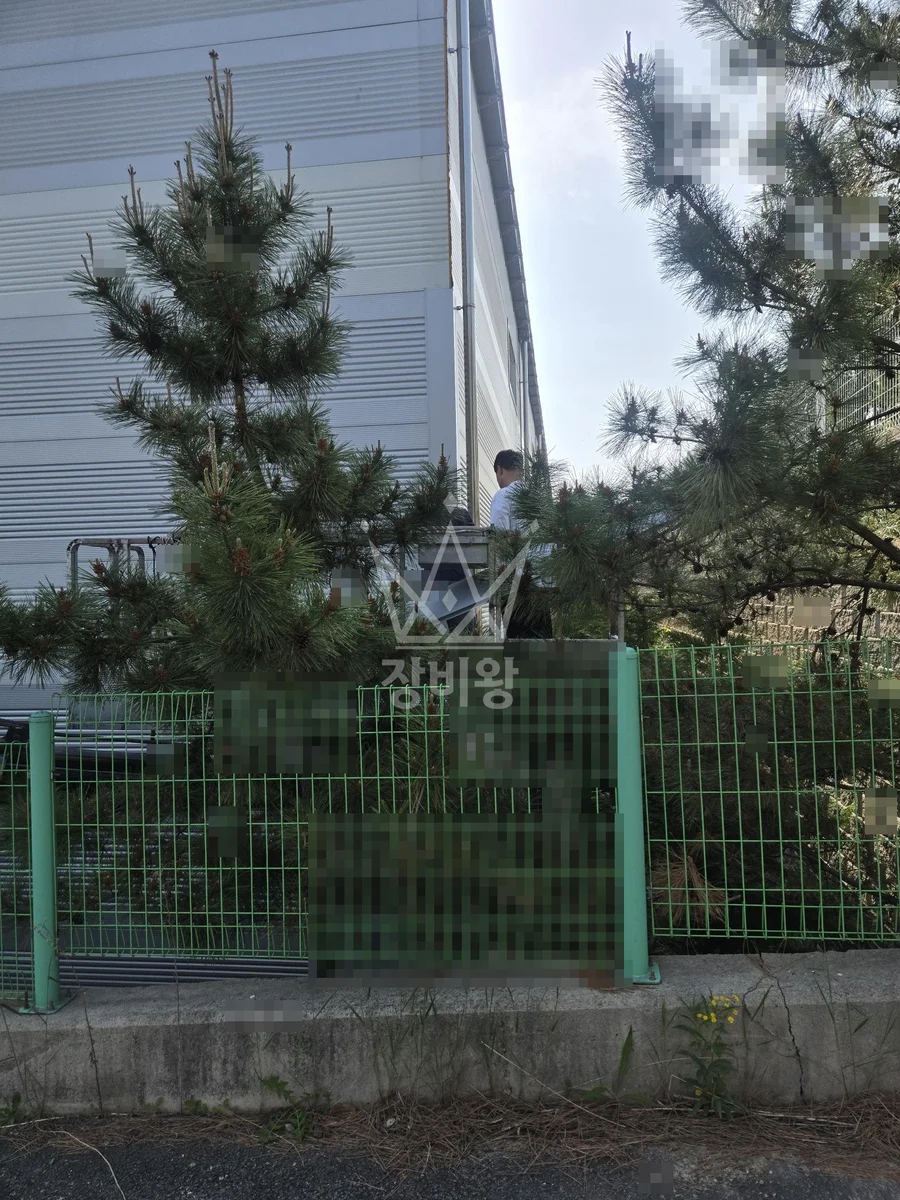 경기 고양시일산서구 법곳동 스카이차 간판 작업 현장