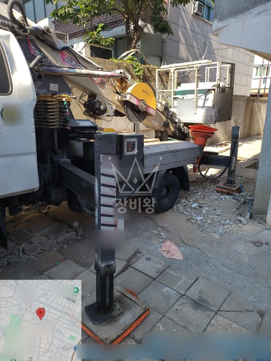 서울 은평구 증산동 스카이차 외벽 작업 작업 현장