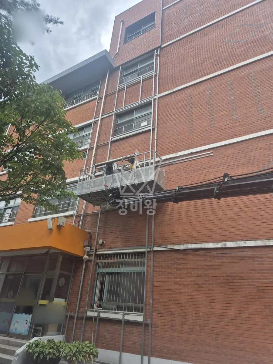 경기 동두천시 동두천동 스카이차 CCTV 작업 현장
