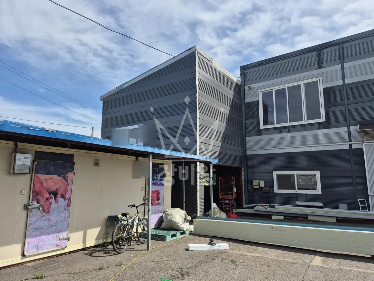 경기 부천시소사구 스카이차 에어컨 작업 현장
