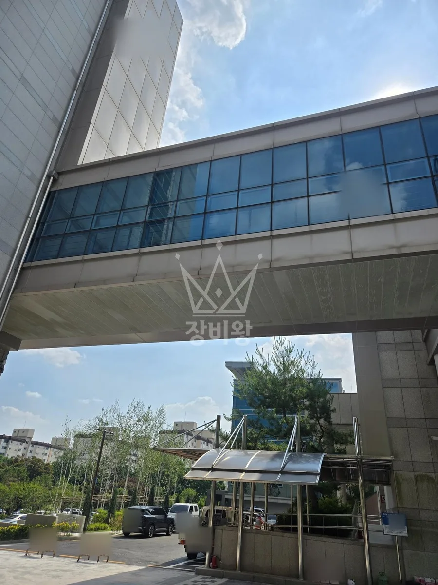 경기 성남시수정구 복정동 스카이차 간판 작업 현장