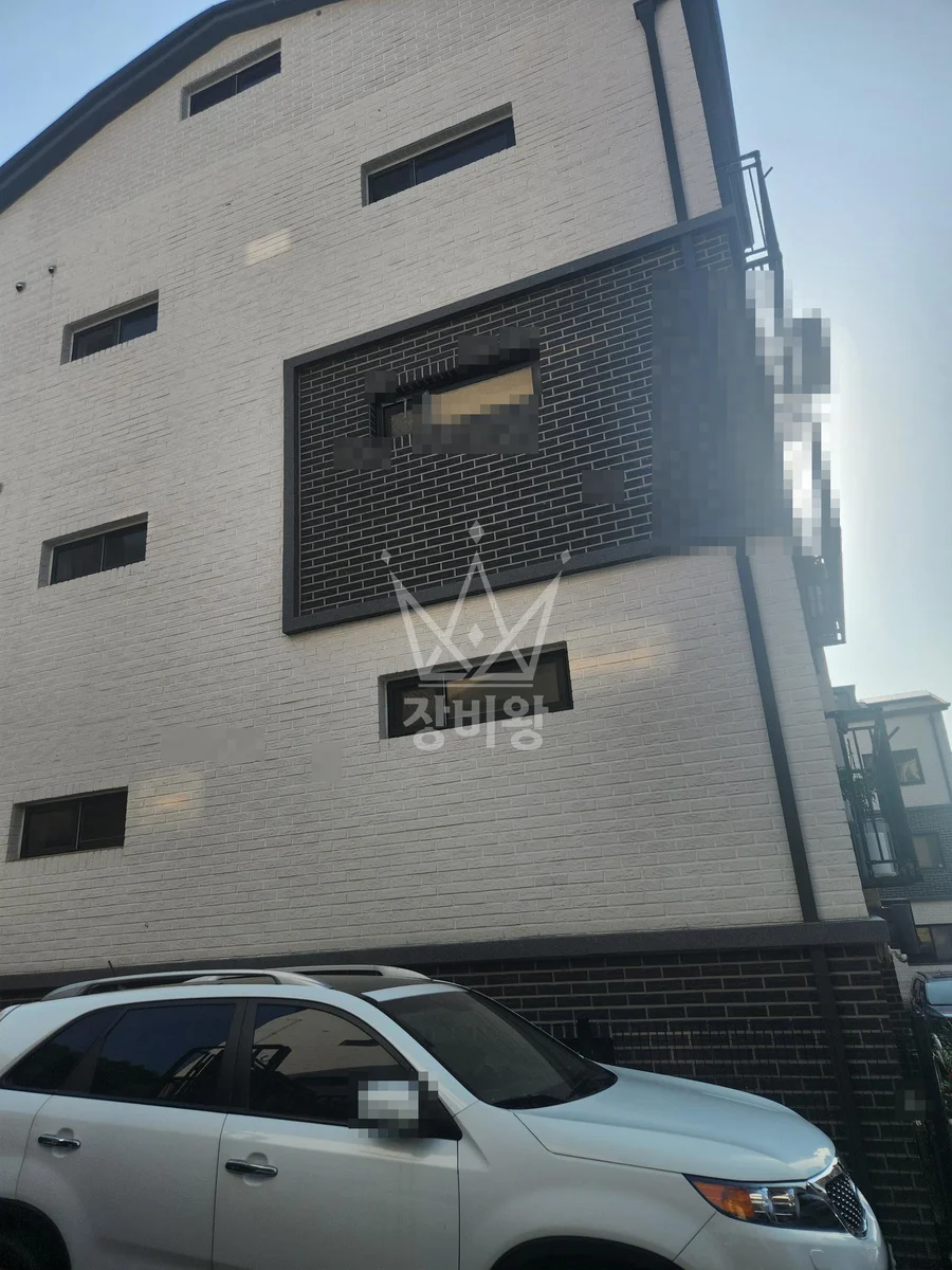 경기 광주시 직동 스카이차 에어컨 작업 현장