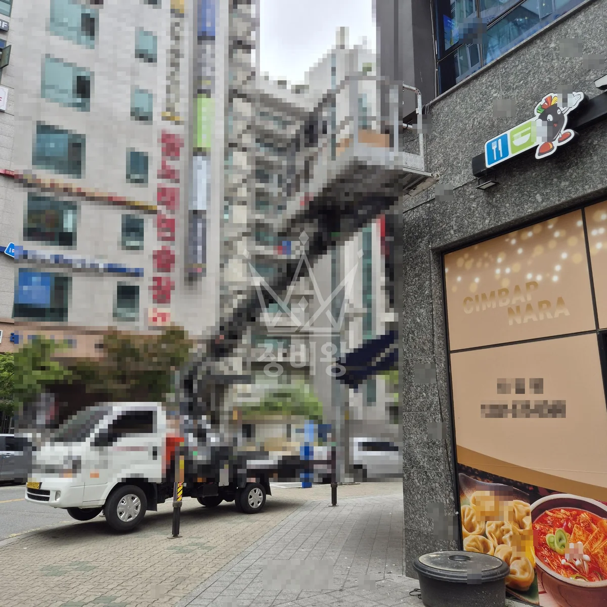 경기 남양주시 조안면 스카이차 CCTV 작업 현장