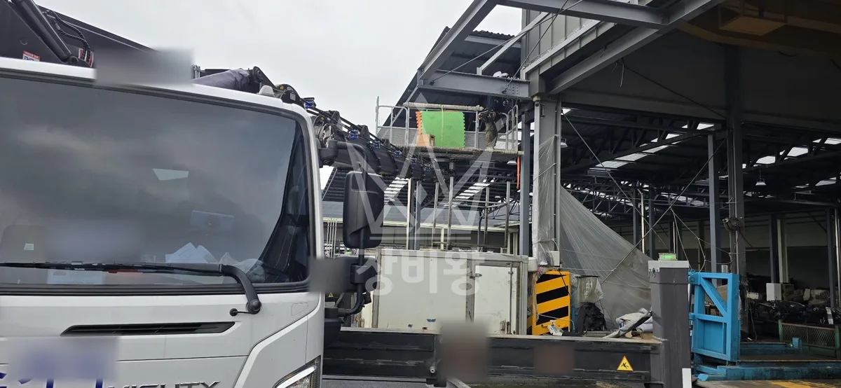 경기 양주시 광적면 스카이차 CCTV 작업 현장