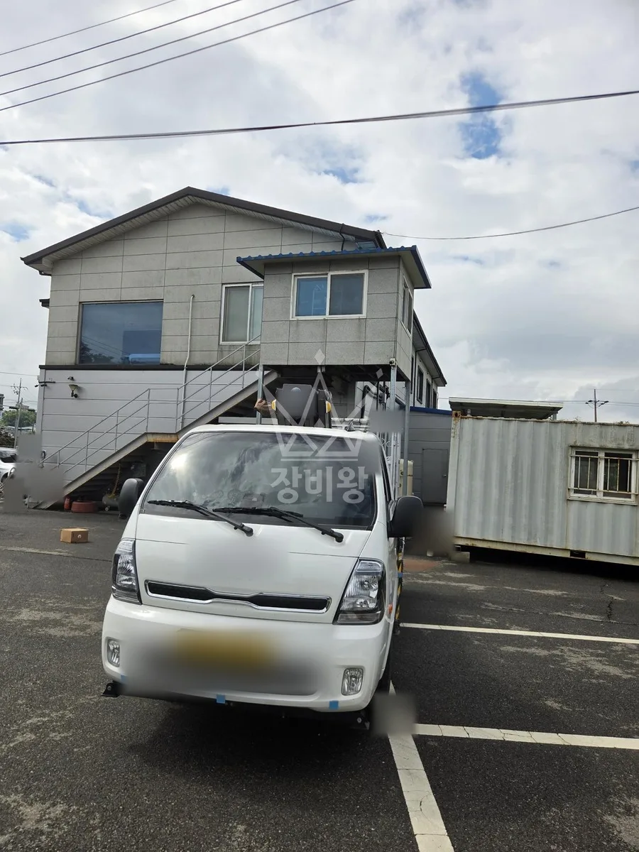 충남 논산시 광석면 스카이차 에어컨 작업 현장
