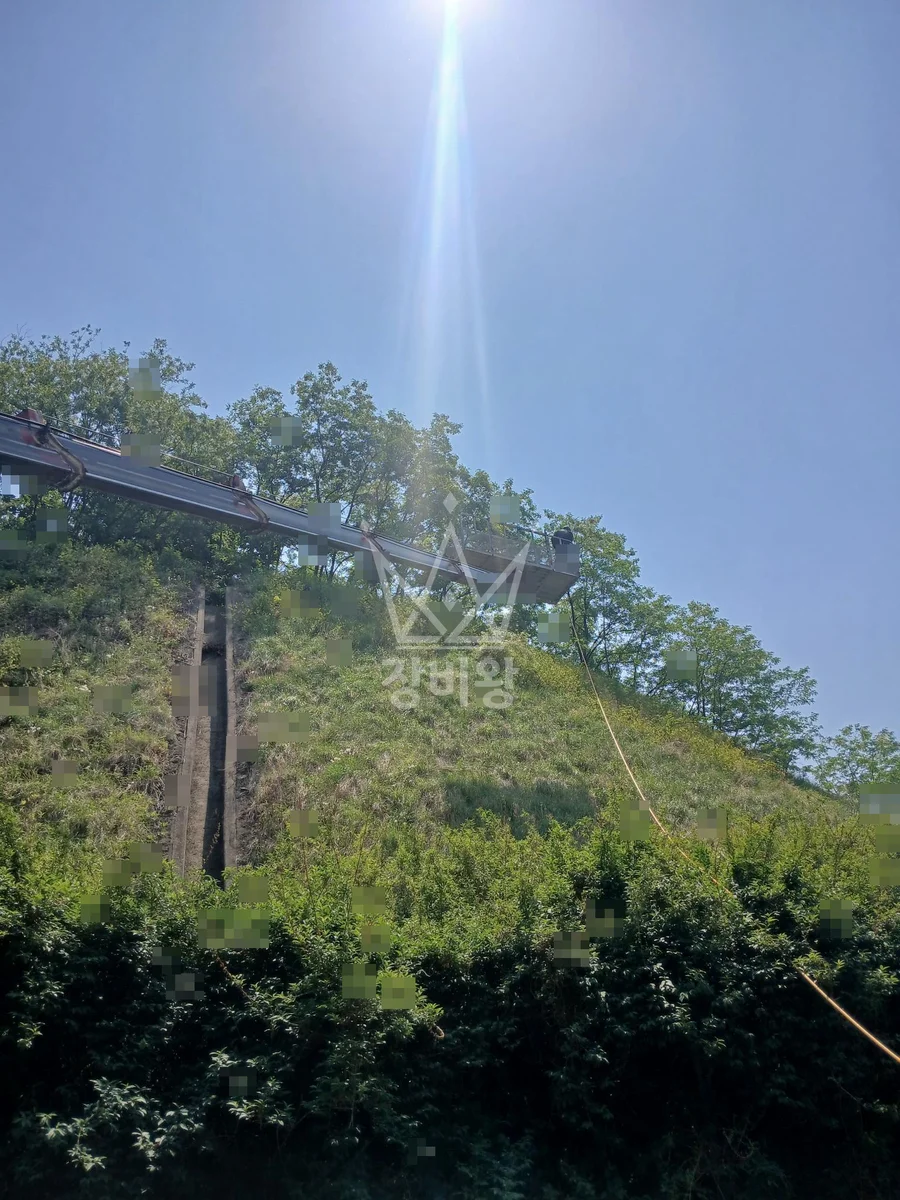 인천 제물포구 창영동 스카이차 에어컨 작업 현장