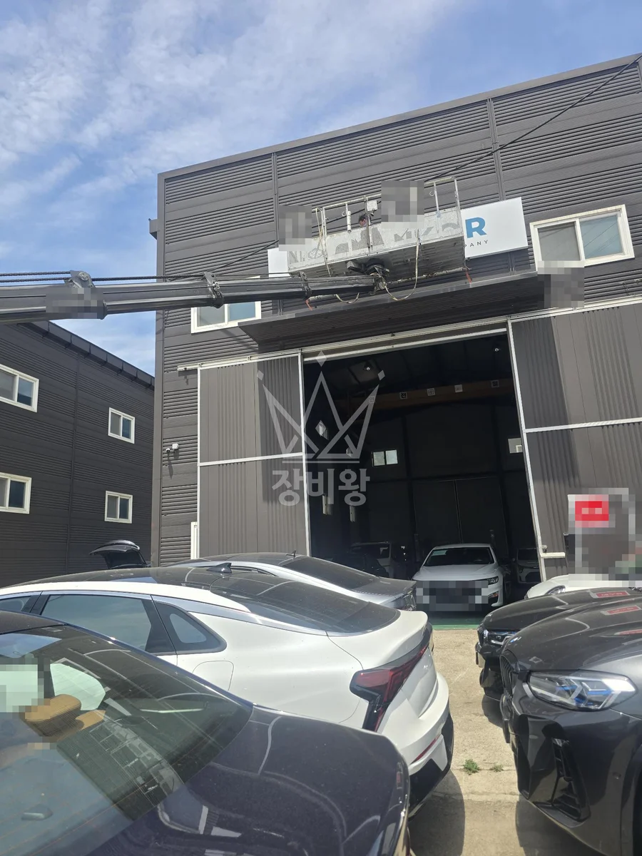 제주 제주시 애월읍 하귀1리 스카이차 지붕 공사 작업 현장