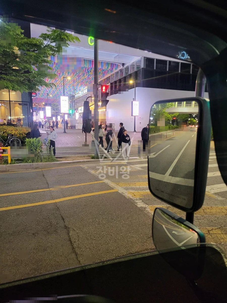 인천 연수구 스카이차 외벽 작업 작업 현장