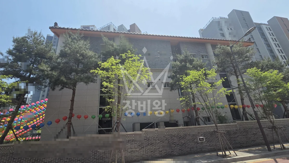 서울 영등포구 당산동 스카이차 간판 작업 현장