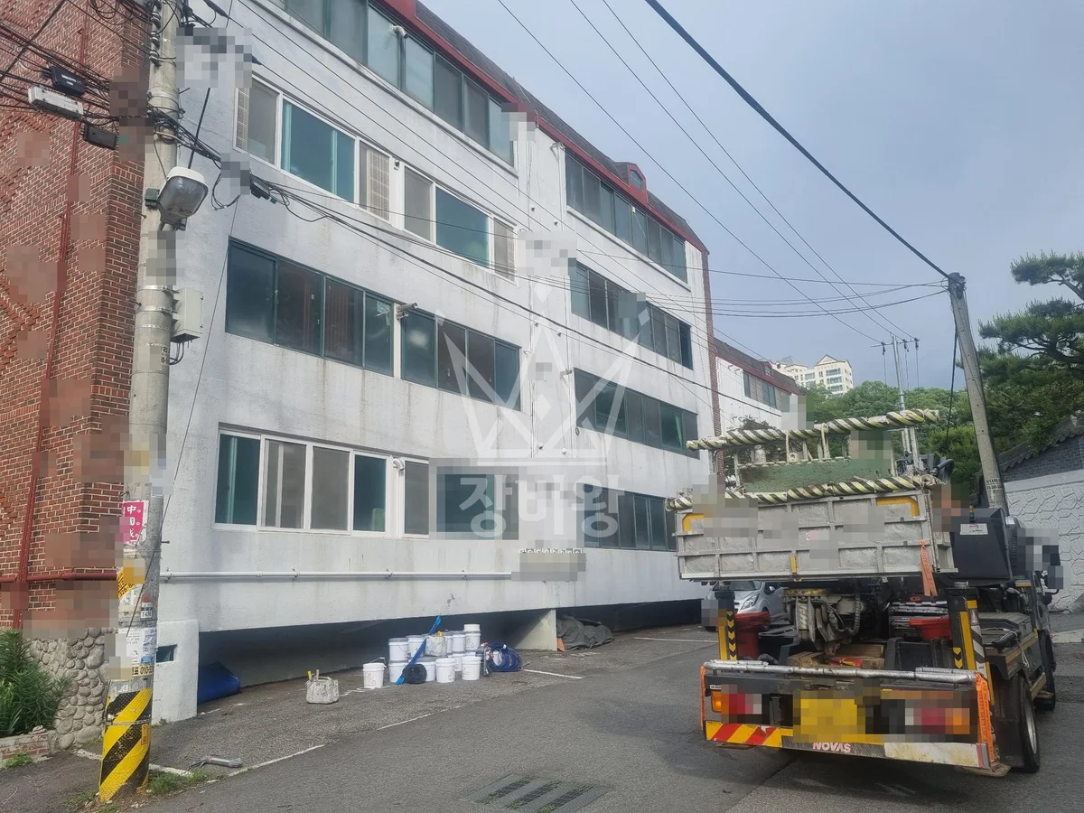 경기 안산시상록구 월피동 스카이차 철골 작업 현장