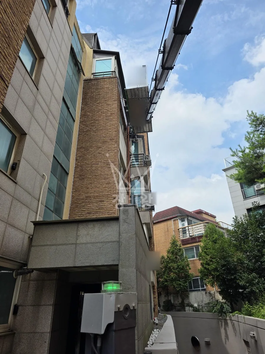 서울 서초구 잠원동 스카이차 철골 작업 현장