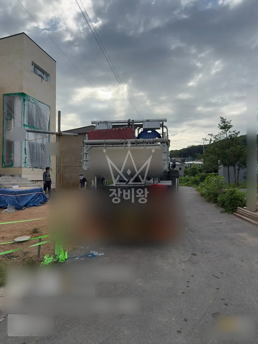 경기 파주시 탄현면 스카이차 간판 작업 현장