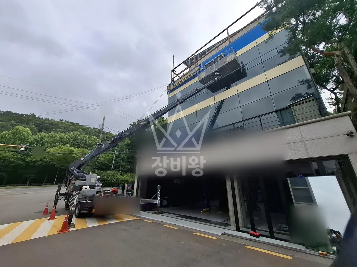 제주 제주시 한림읍 한수리 스카이차 에어컨 작업 현장