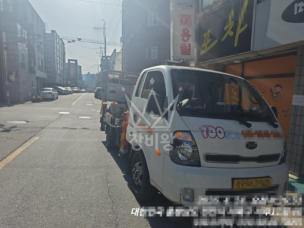 충남 보령시 스카이차 CCTV 작업 현장