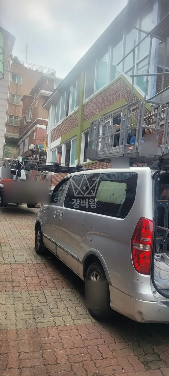 서울 서대문구 스카이차 CCTV 작업 현장