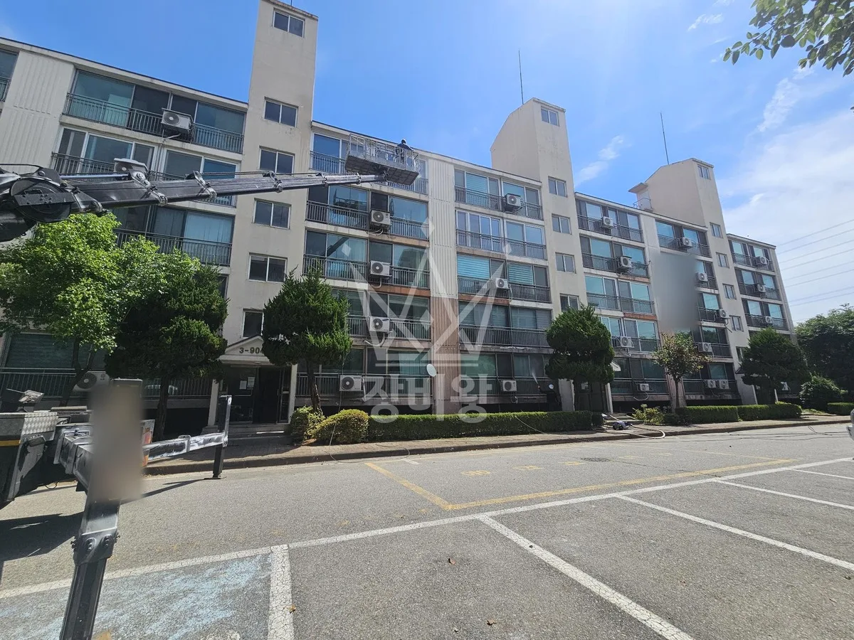 경기 시흥시 은행동 스카이차 CCTV 작업 현장