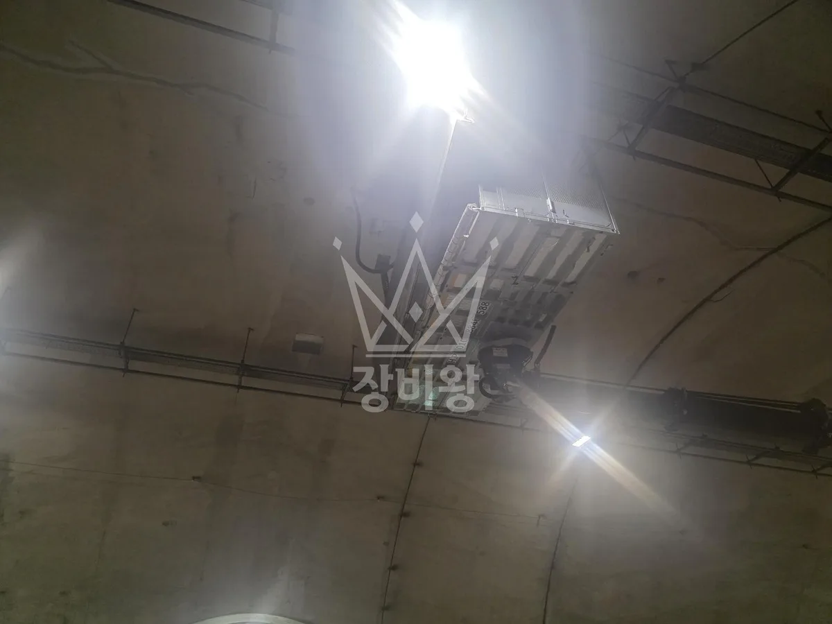 경기 용인시처인구 포곡읍 전대리 스카이차 간판 작업 현장