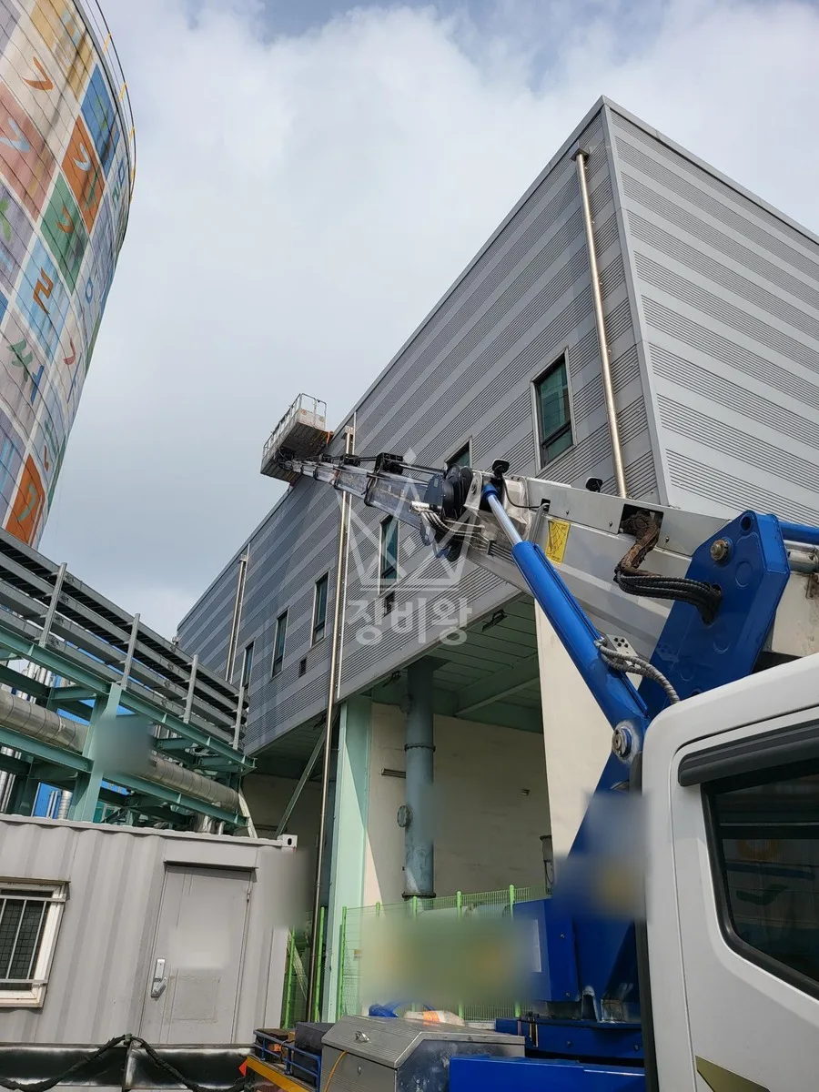 제주 서귀포시 대포동 스카이차 CCTV 작업 현장