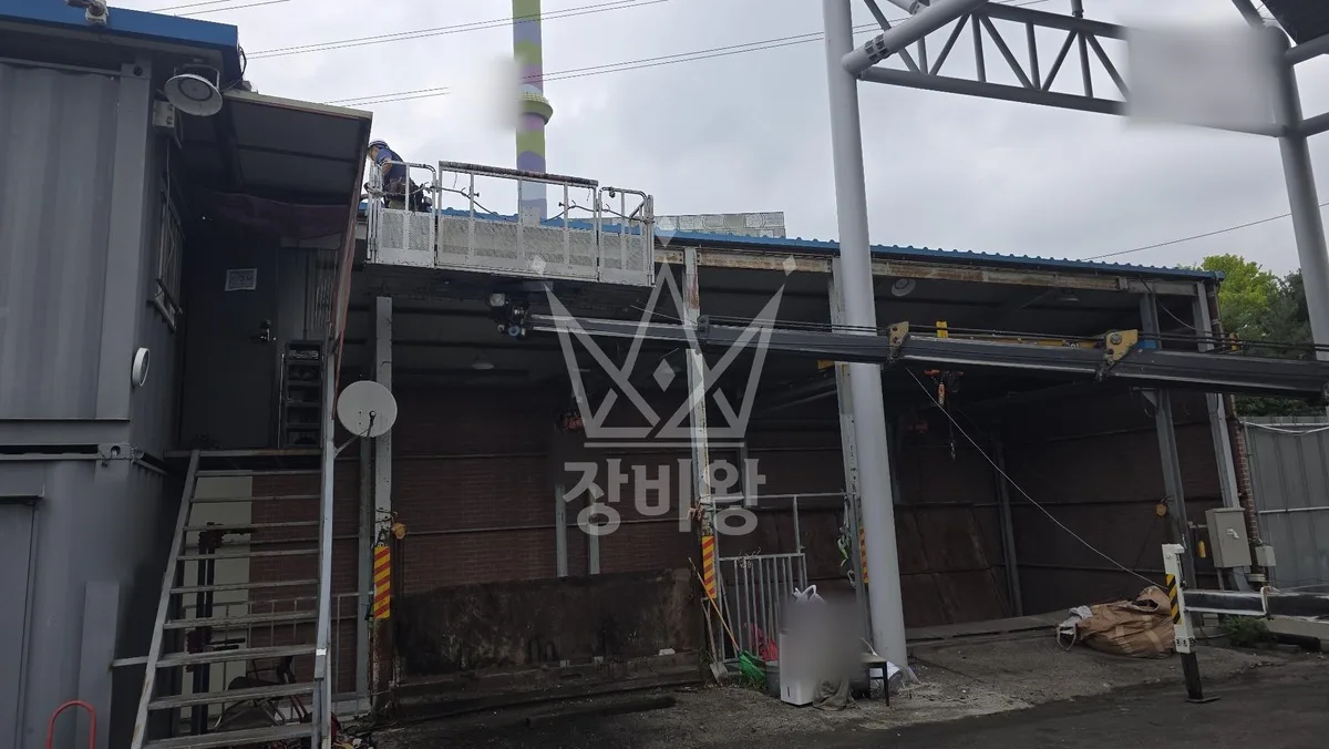 서울 노원구 공릉동 스카이차 에어컨 작업 현장