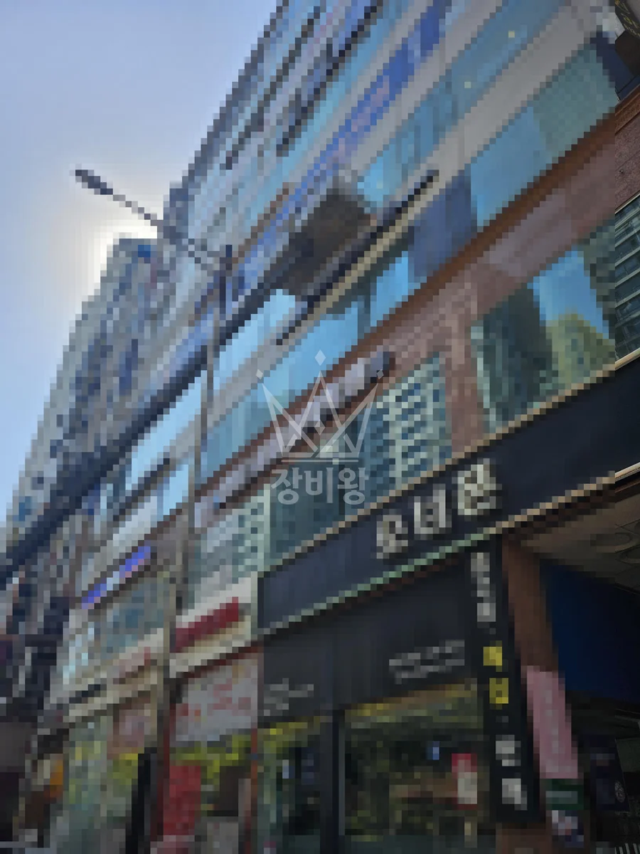 경기 고양시덕양구 화전동 스카이차 간판 작업 현장