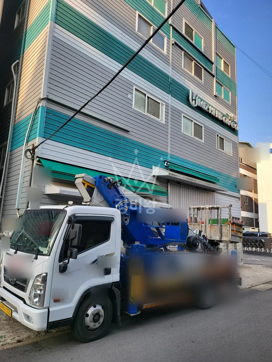 경기 고양시덕양구 덕은동 스카이차 CCTV 작업 현장