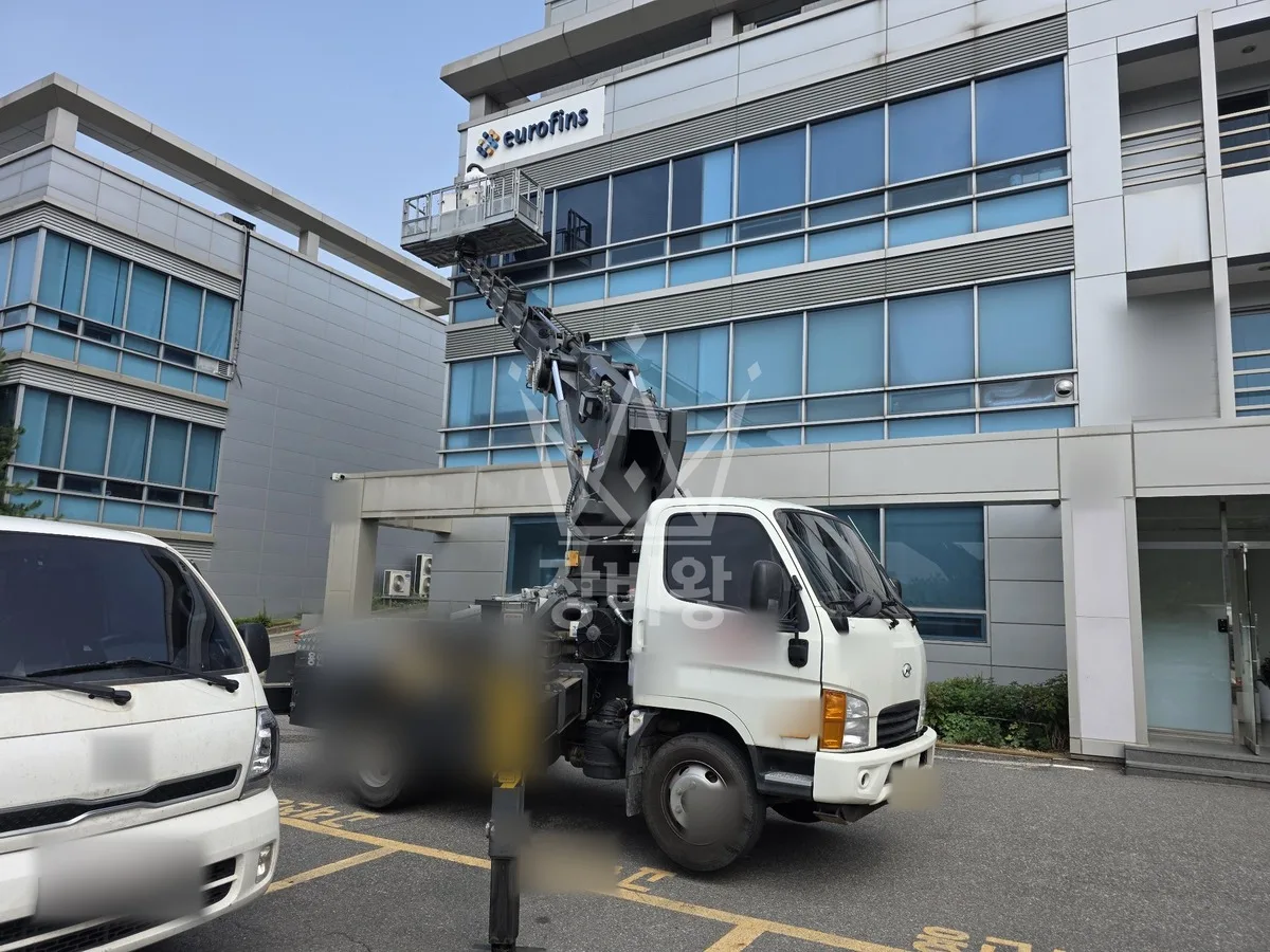 경기 화성시효행구 정남면 귀래리 스카이차 에어컨 작업 현장