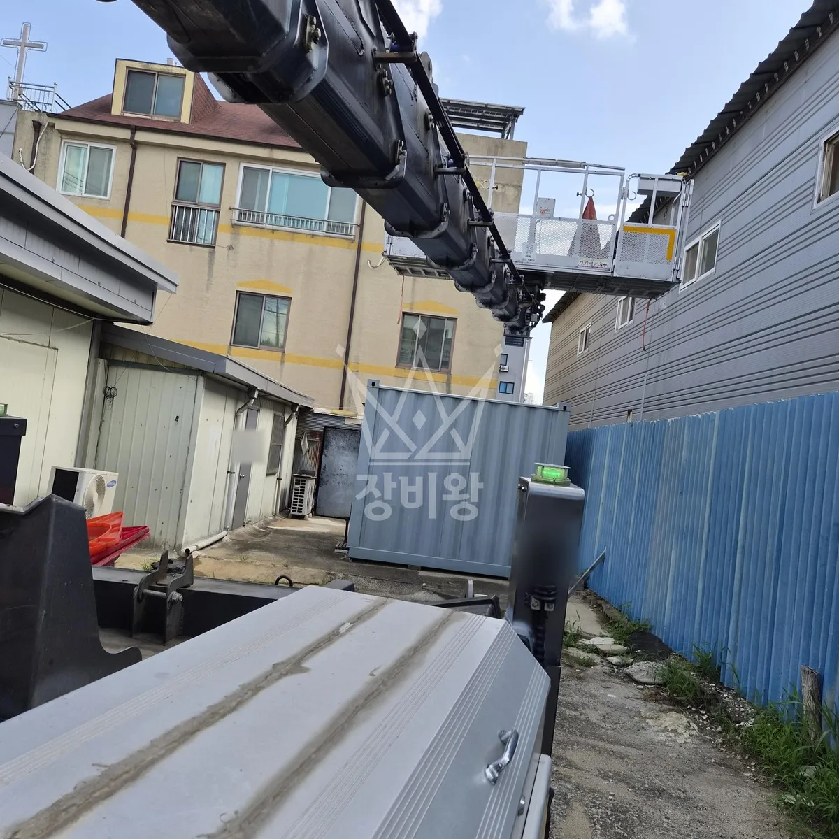 대전 대덕구 스카이차 CCTV 작업 현장