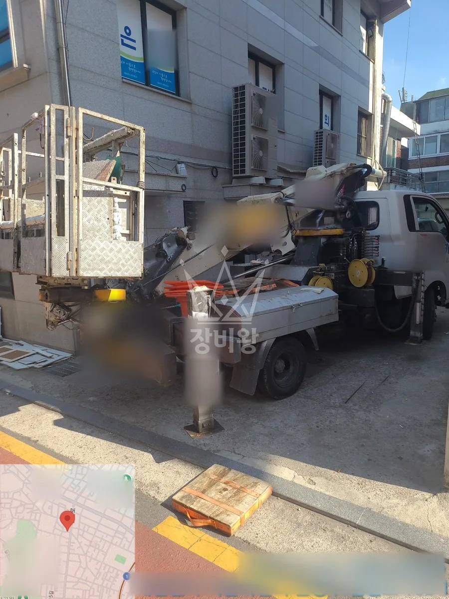 서울 은평구 갈현동 스카이차 외벽 작업 작업 현장