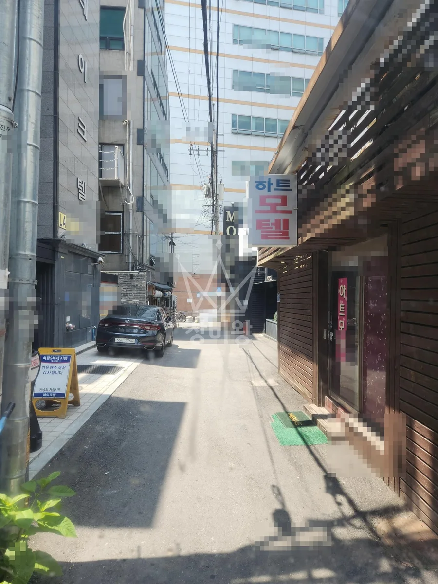 서울 영등포구 영등포동6가 스카이차 유리 작업 현장