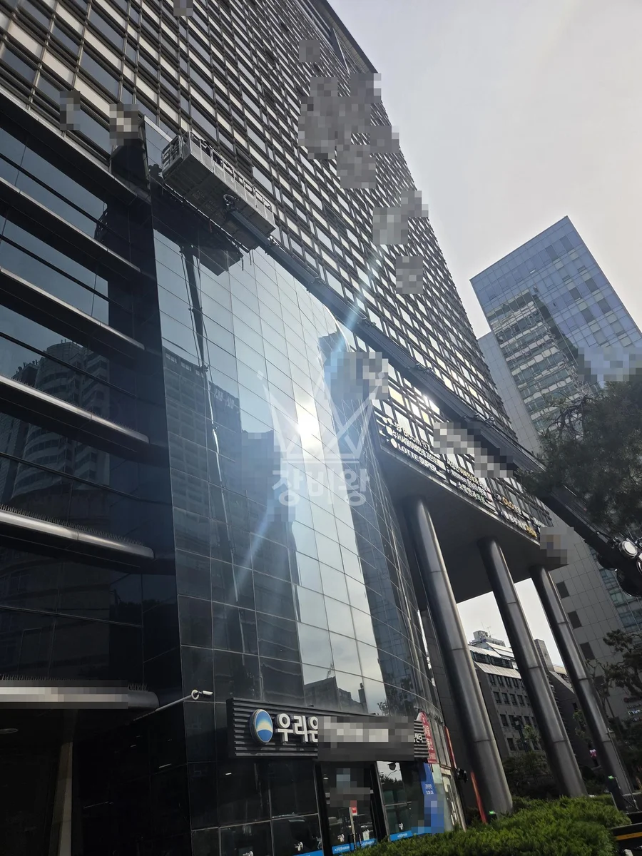 제주 제주시 애월읍 신엄리 스카이차 철골 작업 현장