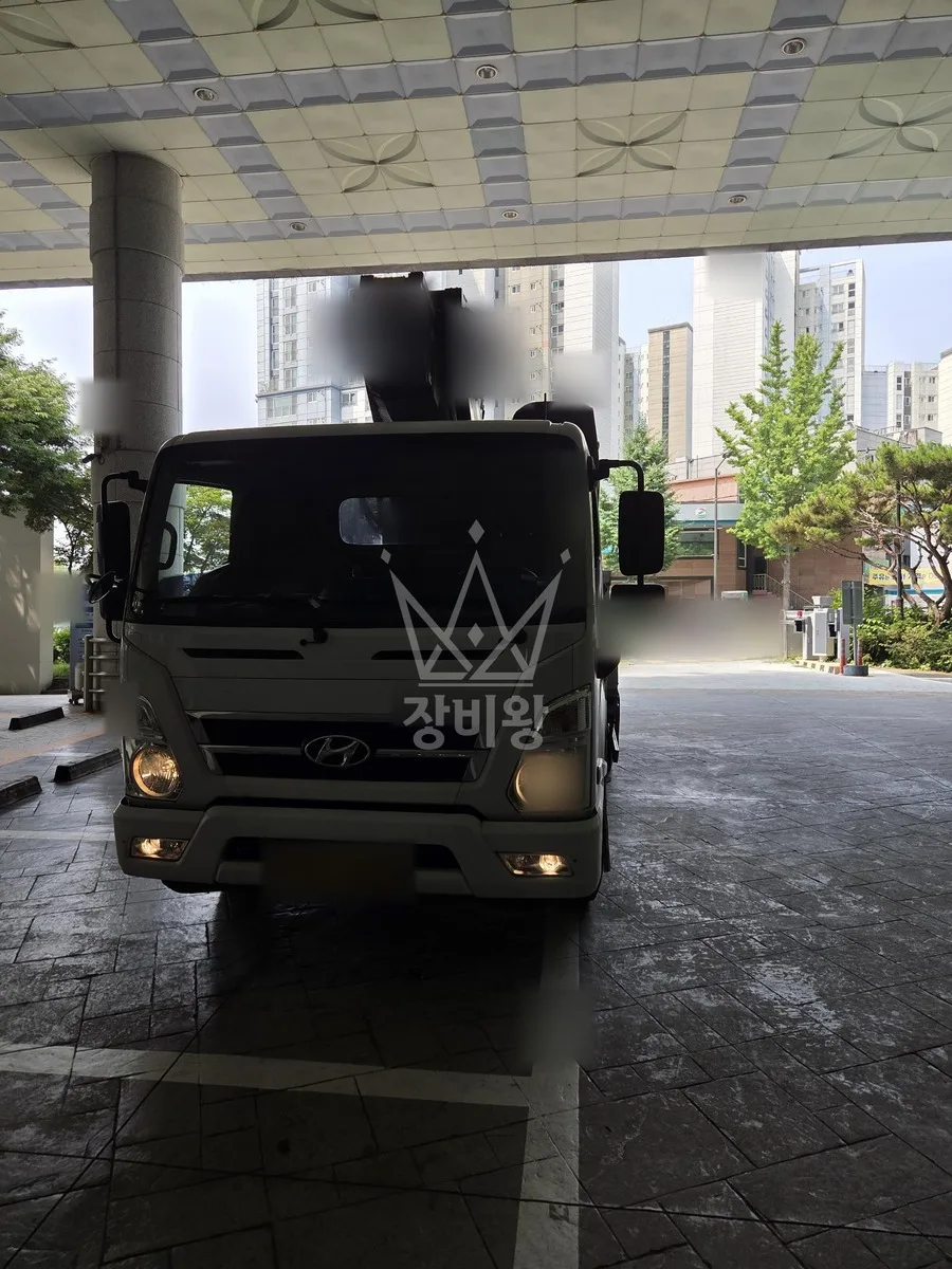 제주 제주시 도두이동 스카이차 에어컨 작업 현장