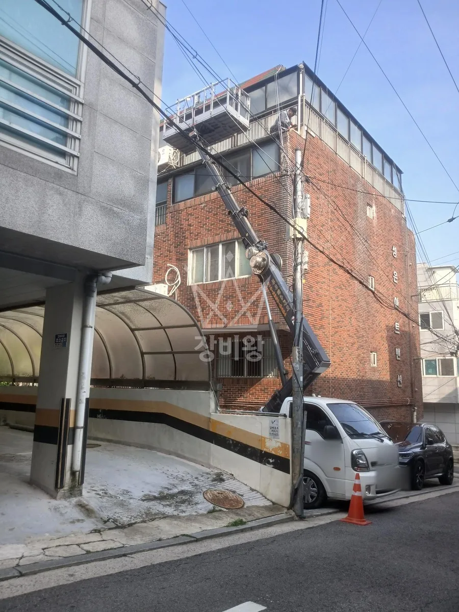 서울 강서구 스카이차 CCTV 작업 현장
