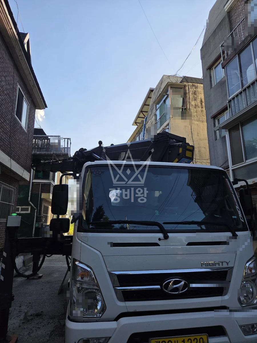 제주 서귀포시 남원읍 한남리 스카이차 외벽 작업 작업 현장