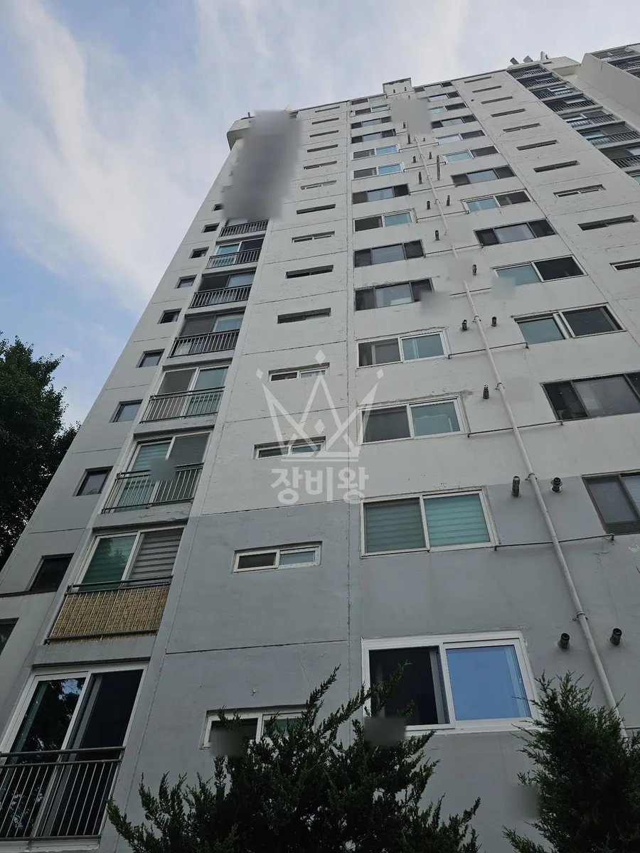 서울 동작구 노량진동 스카이차 외벽 작업 작업 현장