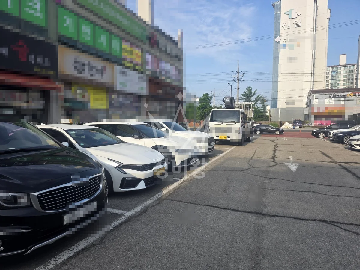 경기 동두천시 스카이차 에어컨 작업 현장