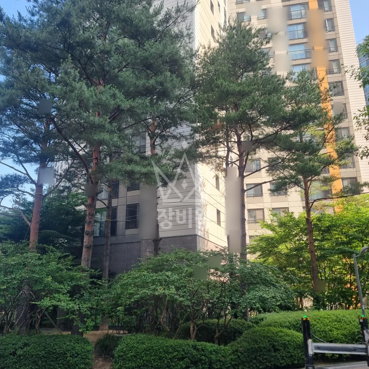 경기 연천군 신서면 내산리 스카이차 외벽 작업 작업 현장