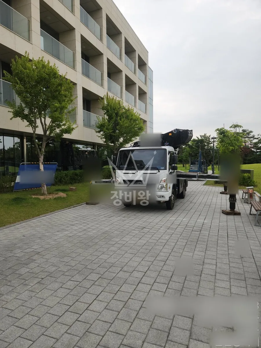 인천 계양구 동양동 스카이차 외벽 작업 작업 현장