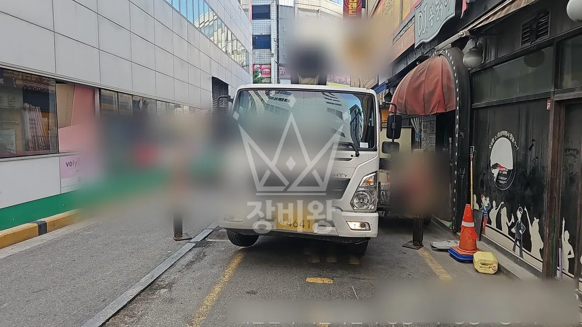 서울 영등포구 스카이차 CCTV 작업 현장