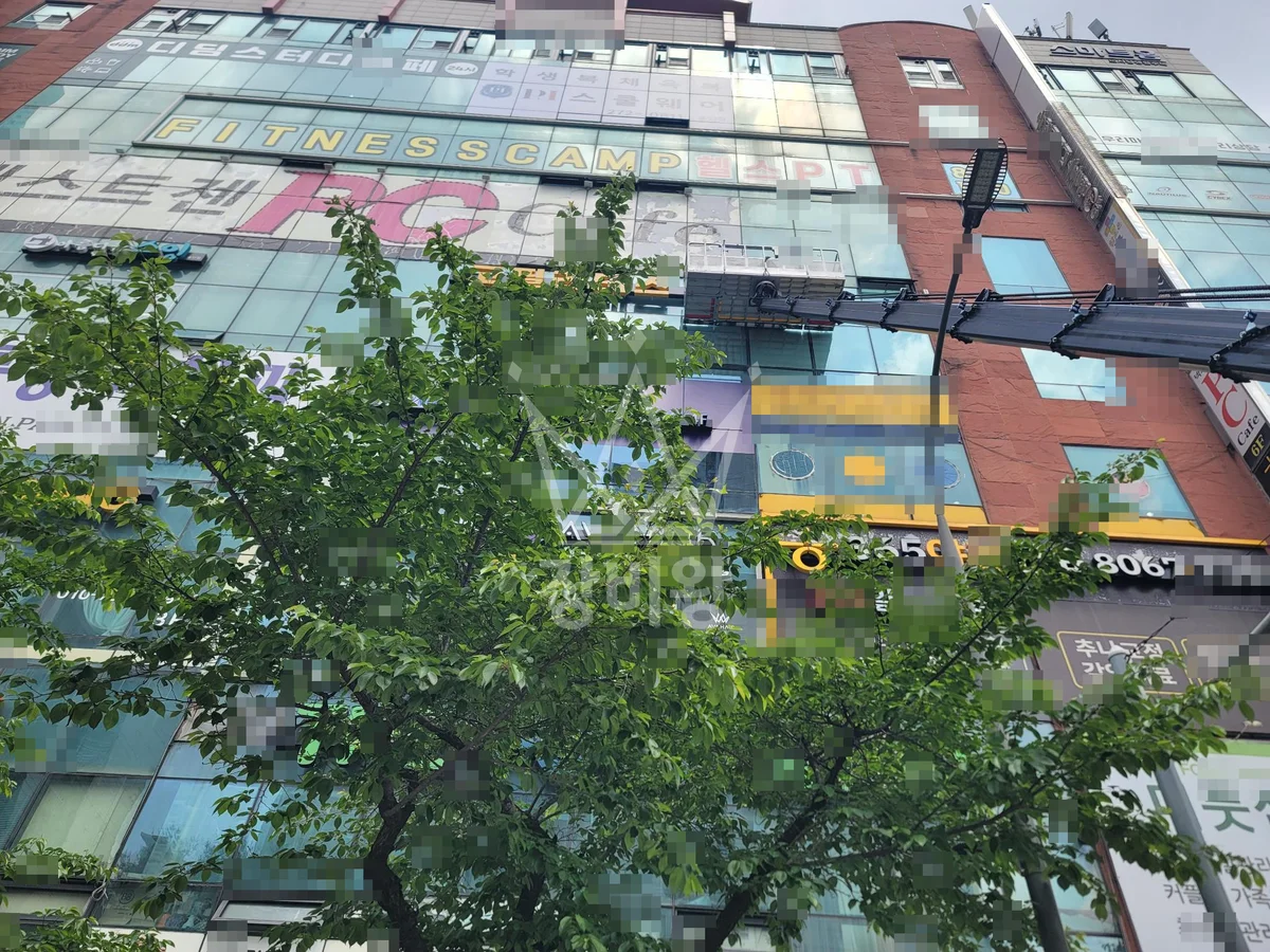 경기 화성시만세구 마도면 스카이차 외벽 작업 작업 현장