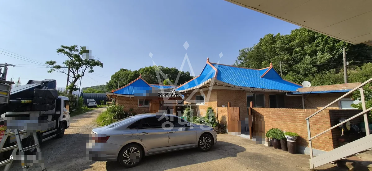 인천 강화군 스카이차 간판 작업 현장
