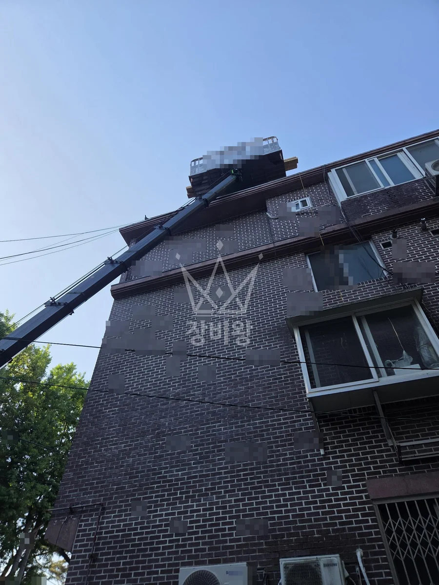서울 도봉구 스카이차 수목 관리 작업 현장
