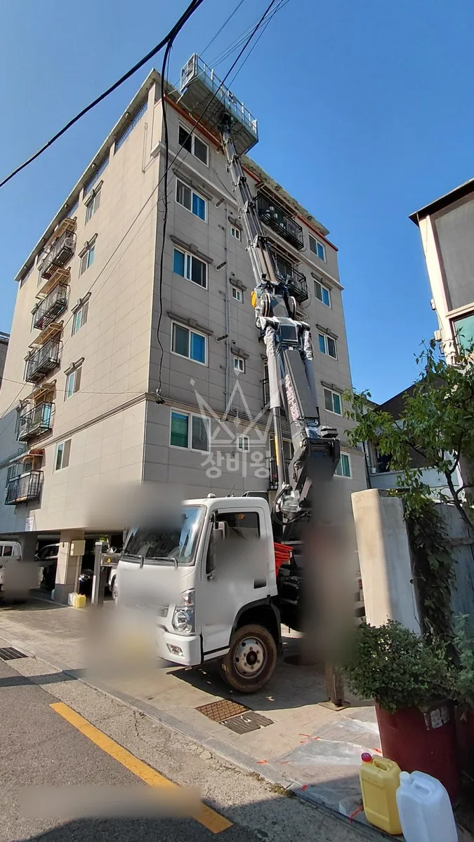 제주 서귀포시 회수동 스카이차 CCTV 작업 현장