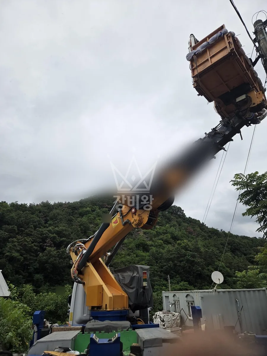 경북 상주시 서문동 스카이차 외벽 작업 작업 현장